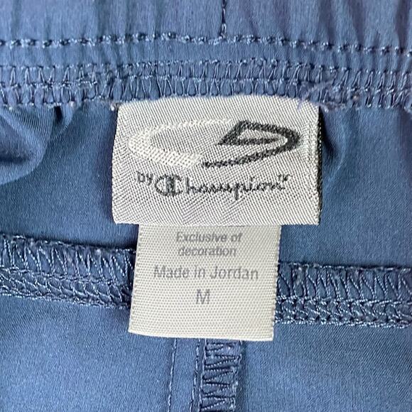 Champion Athletic Track Pants Blue Sz M - Picture 5 of 7
